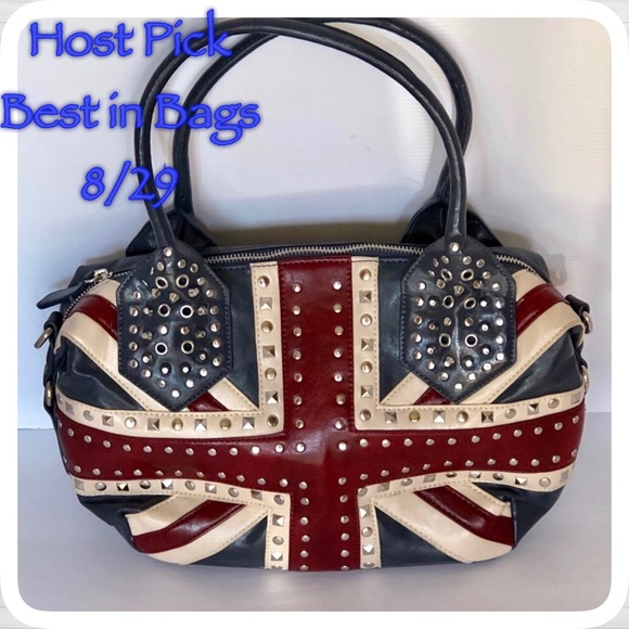 Handbags - NWOT British Flag Charming Charlie Bag Purse